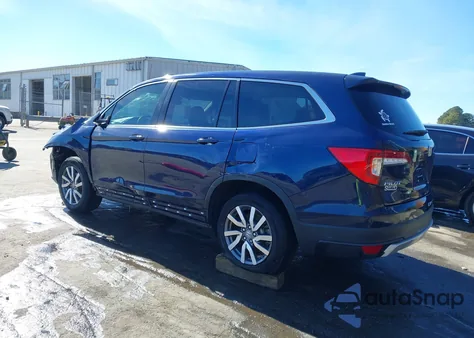 2022 Honda Pilot 2Wd Ex-L from USA, damaged, VIN 5FNYF5H50NB006176